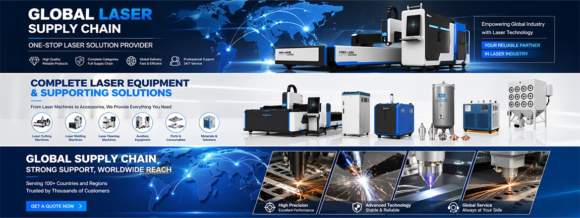 global laser supply chain platform industrial laser equipment